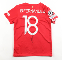 Bruno Fernandes Signed Manchester United F.C. Adidas Authentic Jersey (JSA) at PristineAuction.com