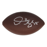 Derrick Mason Signed NFL Football (Schwartz) at PristineAuction.com