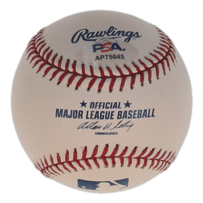 Billy Williams Signed OML Baseball Inscribed "HOF 87" (PSA) at PristineAuction.com Billy Williams Signed OML Baseball Inscribed "HOF 87" (PSA) at PristineAuction.com