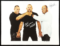 Randy Couture Signed "The Three Kings of Mixed Martial Arts" Art Giclee by Eric Williams (Beyond The Cage) at PristineAuction.com