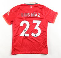 Luis Diaz Signed Liverpool F.C. Nike Authentic Jersey (JSA) at PristineAuction.com