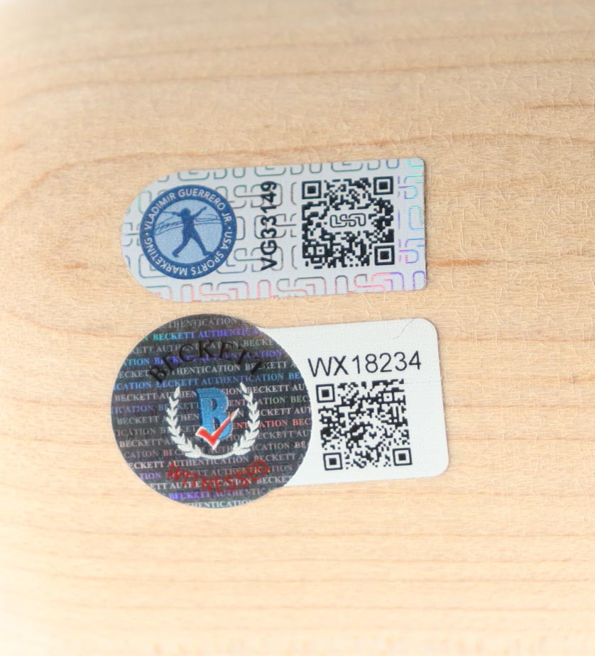 Vladimir Guerrero Jr. Signed Louisville Slugger Baseball Bat (Guerrero Jr. & Beckett) at PristineAuction.com Vladimir Guerrero Jr. Signed Louisville Slugger Baseball Bat (Guerrero Jr. & Beckett) at PristineAuction.com