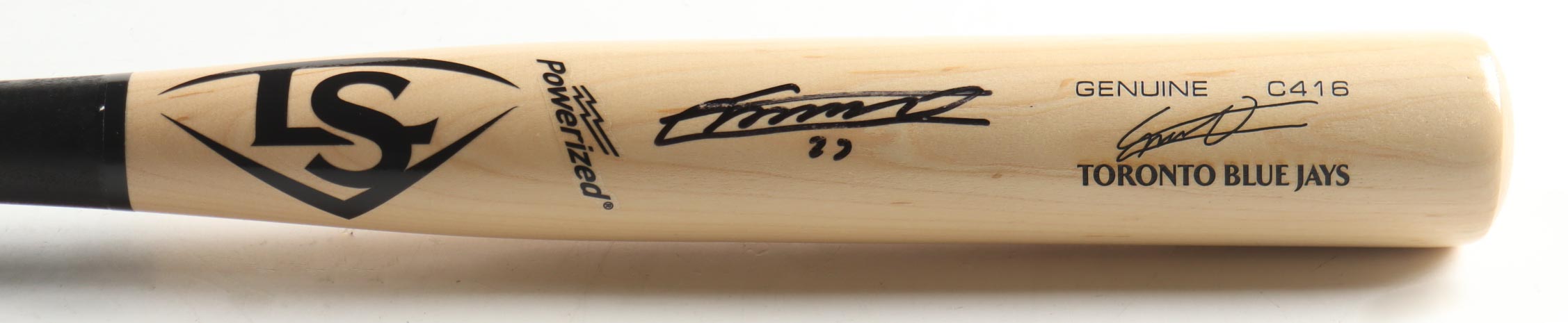 Vladimir Guerrero Jr. Signed Louisville Slugger Baseball Bat (Guerrero Jr. & Beckett) at PristineAuction.com Vladimir Guerrero Jr. Signed Louisville Slugger Baseball Bat (Guerrero Jr. & Beckett) at PristineAuction.com