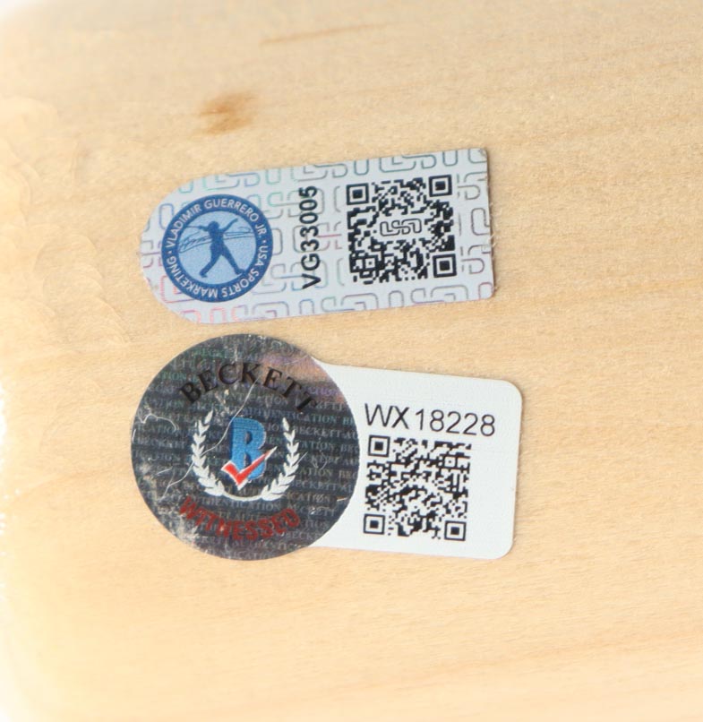 Vladimir Guerrero Jr. Signed Louisville Slugger Baseball Bat (Guerrero Jr. & Beckett) at PristineAuction.com Vladimir Guerrero Jr. Signed Louisville Slugger Baseball Bat (Guerrero Jr. & Beckett) at PristineAuction.com