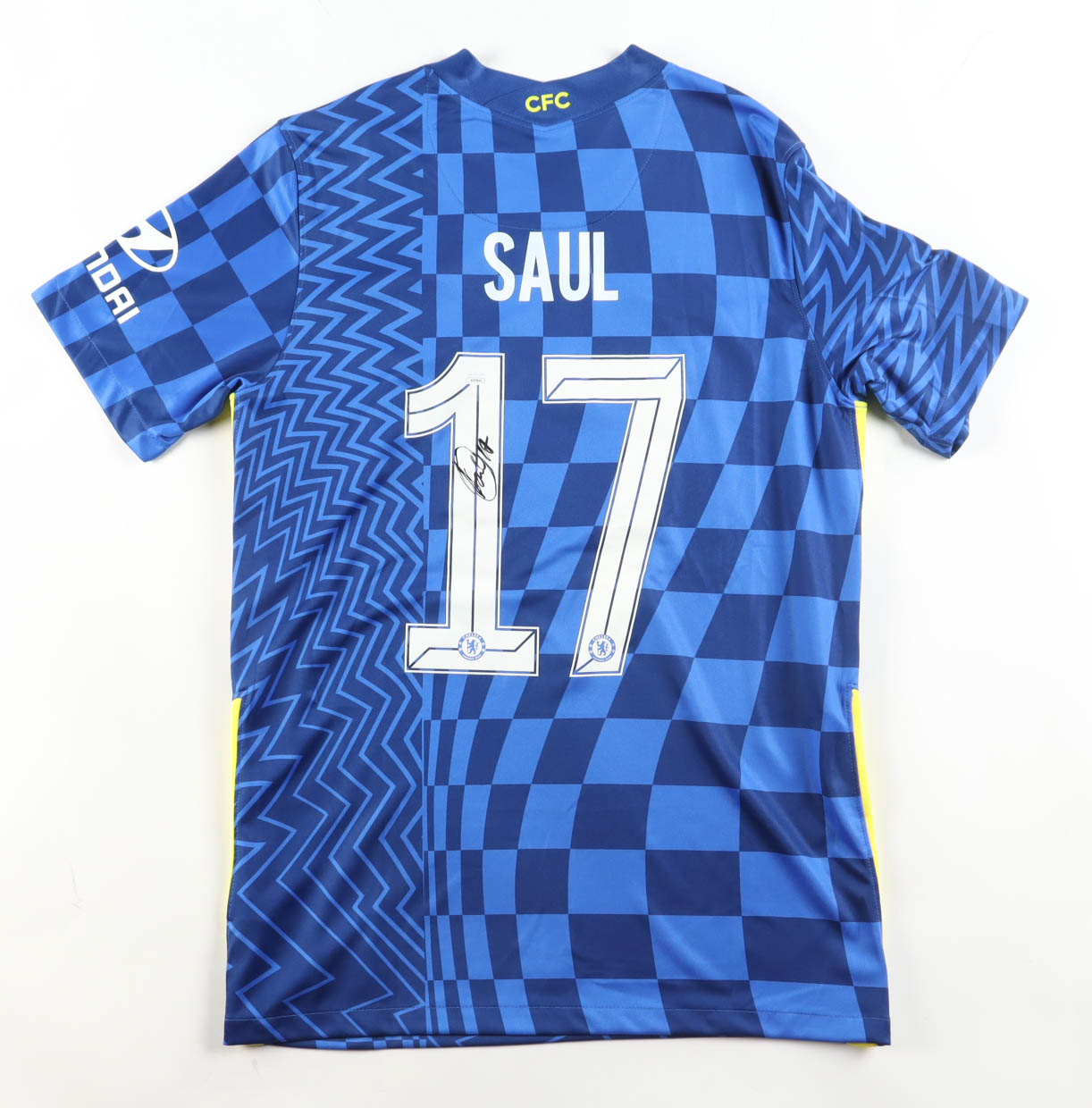 Saul Signed Chelsea F. C. Nike Authentic Jersey (JSA) at PristineAuction.com Saul Signed Chelsea F. C. Nike Authentic Jersey (JSA) at PristineAuction.com