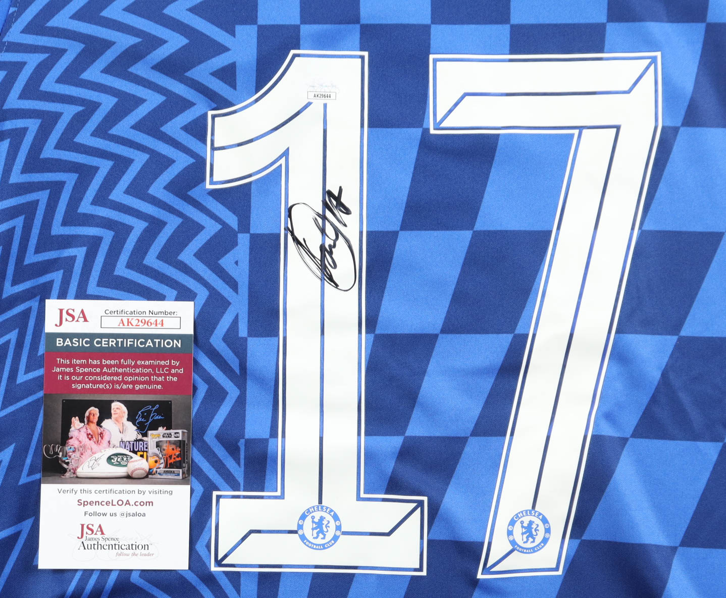 Saul Signed Chelsea F. C. Nike Authentic Jersey (JSA) at PristineAuction.com Saul Signed Chelsea F. C. Nike Authentic Jersey (JSA) at PristineAuction.com