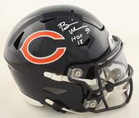 Brian Urlacher Signed Bears Mid-Size SpeedFlex Helmet With Visor Inscribed "HOF 18" (Schwartz) at PristineAuction.com