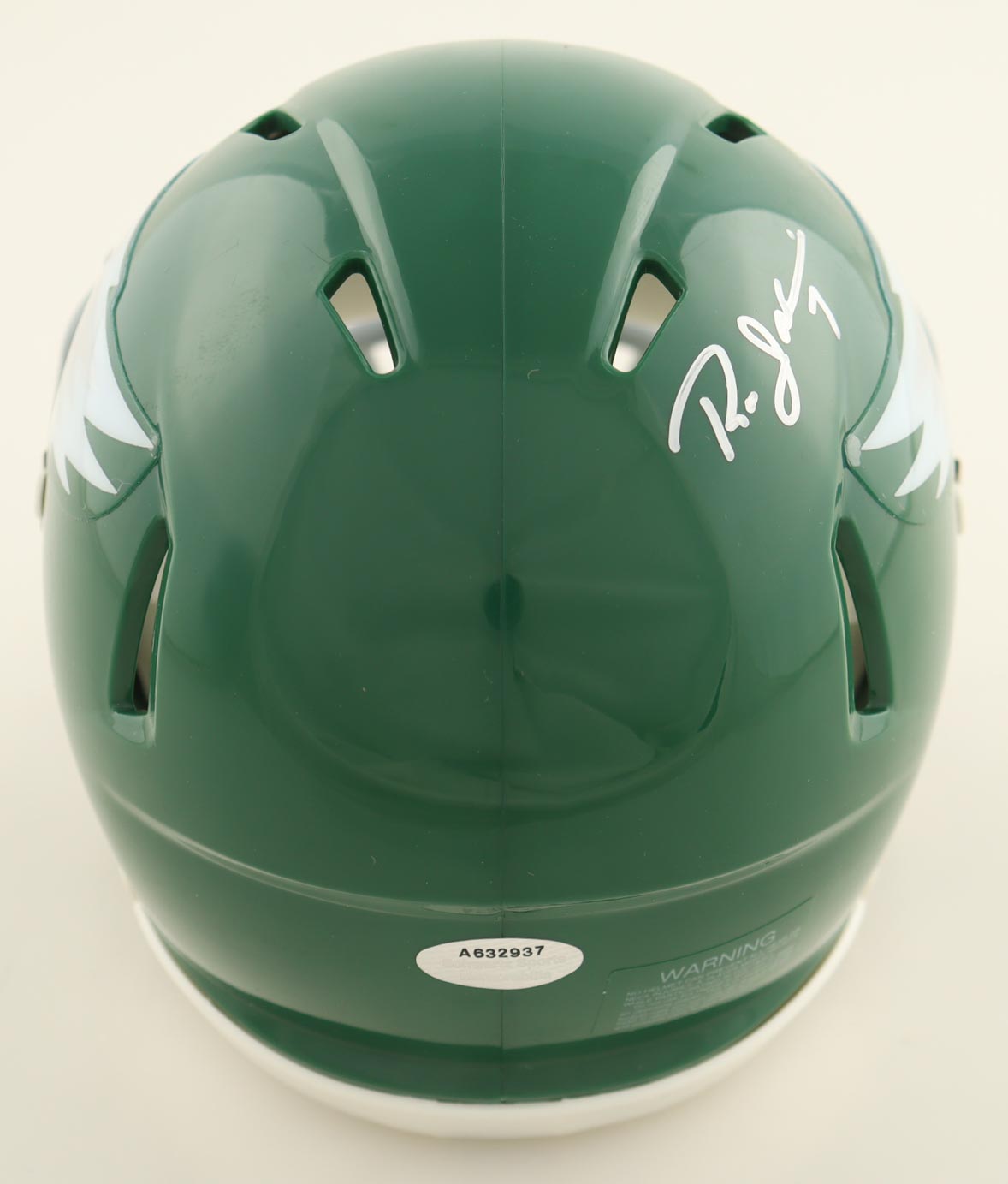 Ron Jaworski Signed Eagles Speed Mini Helmet (Schwartz) at PristineAuction.com Ron Jaworski Signed Eagles Speed Mini Helmet (Schwartz) at PristineAuction.com