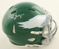 Ron Jaworski Signed Eagles Speed Mini Helmet (Schwartz) at PristineAuction.com