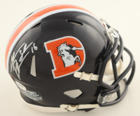 Jake "The Snake" Plummer Signed Broncos Speed Mini Helmet (Schwartz) at PristineAuction.com