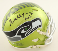 Walter Jones Signed Seahawks Flash Alternate Speed Mini Helmet Inscribed "HOF'14" (Schwartz) at PristineAuction.com