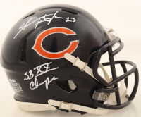 Shaun Gayle Signed Bears Speed Mini Helmet Inscribed "SB XX Champs" (Schwartz) at PristineAuction.com