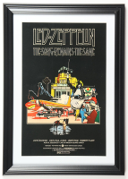 1976 Led Zeppelin Custom Framed Concert Poster at PristineAuction.com