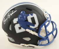 Barry Sanders Signed Lions Speed Mini Helmet (Schwartz) at PristineAuction.com