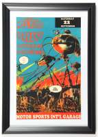 1990 Nirvana Custom Framed Concert Poster at PristineAuction.com