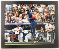 Vladimir Guerrero Jr. Signed Blue Jays Custom Framed Photo Display (Beckett) at PristineAuction.com