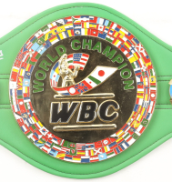 "The Kings of Mexico" WBC Full-Size Championship Belt Signed By (3) with Julio Cesar Chavez, Erik Morales & Marco Antonio Barrera  (Beckett & JSA) at PristineAuction.com