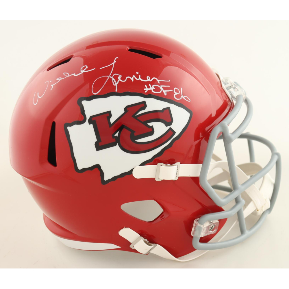 Willie Lanier Signed Chiefs Full-Size Speed Helmet Inscribed "HOF 86" (Schwartz) at PristineAuction.com