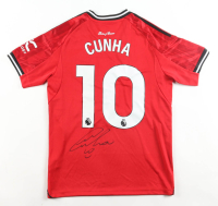 Matheus Cunha Signed Manchester United F.C. Adidas Authentic Jersey (JSA) at PristineAuction.com