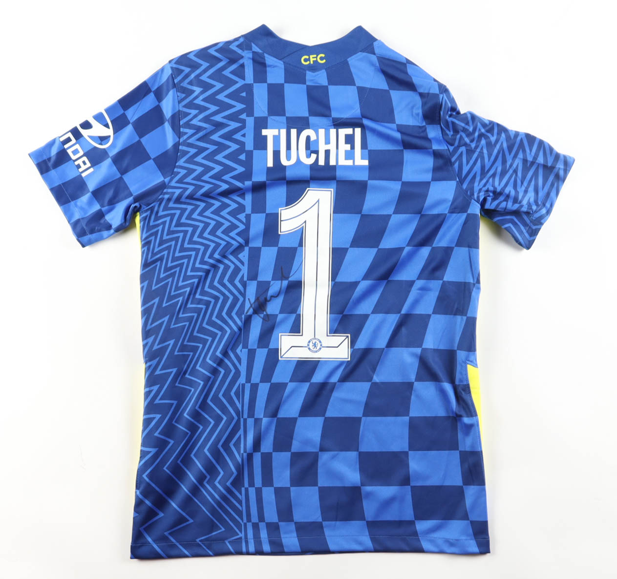 Thomas Tuchel Signed Chelsea F. C. Nike Authentic Jersey (JSA) at PristineAuction.com Thomas Tuchel Signed Chelsea F. C. Nike Authentic Jersey (JSA) at PristineAuction.com