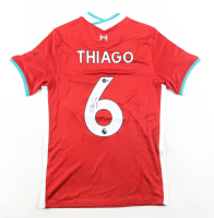 Thiago Alc&acirc;ntara Signed Liverpool FC Nike Authentic Jersey (Beckett) at PristineAuction.com