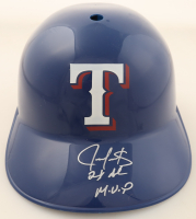 Juan Gonzalez Signed Rangers Full-Size Batting Helmet Inscribed "2x AL M.V.P" (Schwartz) at PristineAuction.com