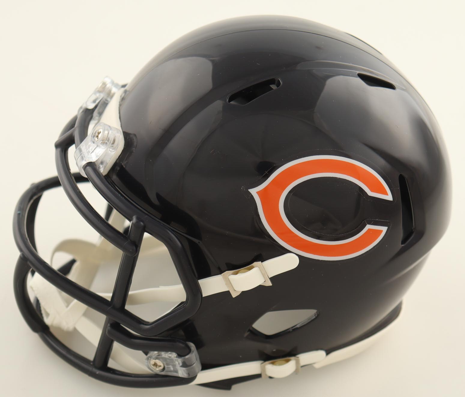 Lance Briggs Signed Bears Speed Mini Helmet (Schwartz) at PristineAuction.com Lance Briggs Signed Bears Speed Mini Helmet (Schwartz) at PristineAuction.com