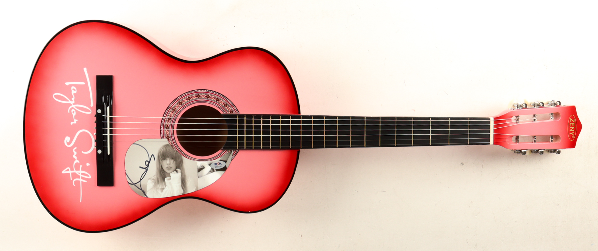 Taylor Swift Guitar with Signed Custom Insert Pickguard (PSA) at PristineAuction.com Taylor Swift Guitar with Signed Custom Insert Pickguard (PSA) at PristineAuction.com