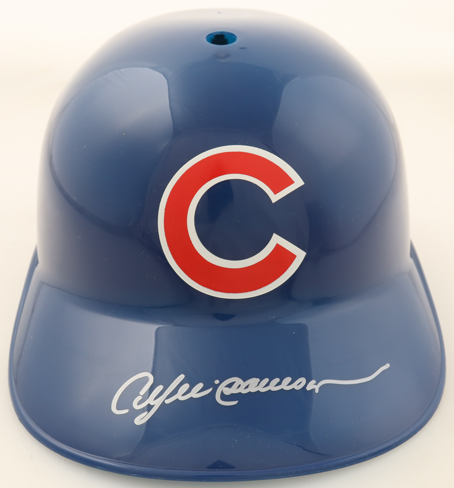 Andre Dawson Signed Cubs Full-Size Batting Helmet (Schwartz) at PristineAuction.com Andre Dawson Signed Cubs Full-Size Batting Helmet (Schwartz) at PristineAuction.com