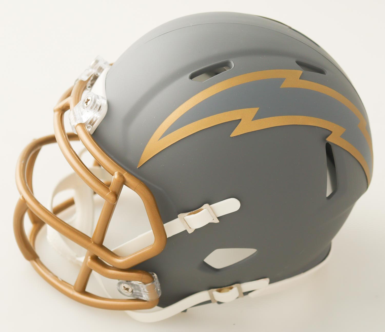 Dan Fouts Signed Chargers Slate Alternate Speed Mini Helmet (Schwartz) at PristineAuction.com Dan Fouts Signed Chargers Slate Alternate Speed Mini Helmet (Schwartz) at PristineAuction.com