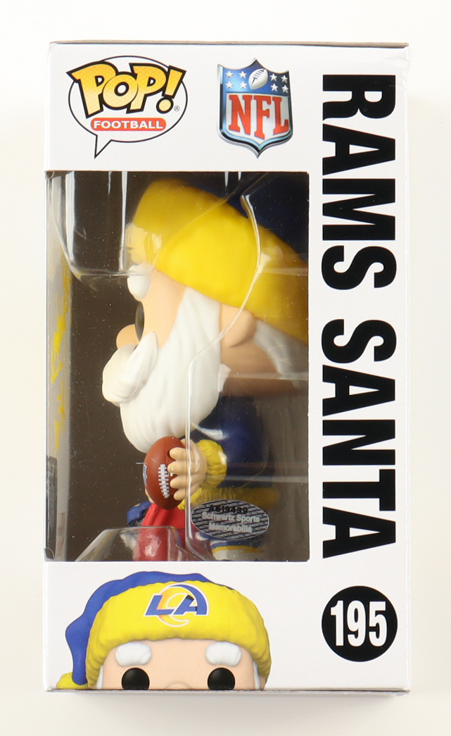 Jack Youngblood Signed Rams #195 Rams Santa Funko Pop! Vinyl Figure Inscribed "HF 01" (Schwartz) at PristineAuction.com Jack Youngblood Signed Rams #195 Rams Santa Funko Pop! Vinyl Figure Inscribed "HF 01" (Schwartz) at PristineAuction.com