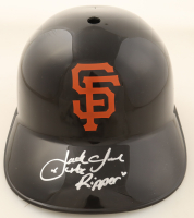 Jack Clark Signed Giants Full-Size Batting Helmet Inscribed "The Ripper" (Schwartz) at PristineAuction.com