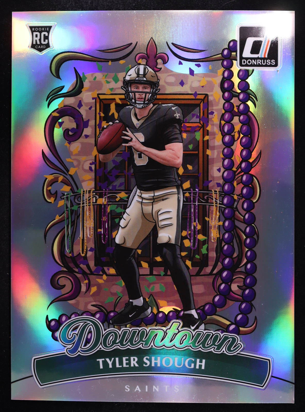 Tyler Shough 2025 Donruss Downtown! Oversize #19 RC at PristineAuction.com Tyler Shough 2025 Donruss Downtown! Oversize #19 RC at PristineAuction.com