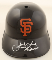 Jack Clark Signed Giants Full-Size Batting Helmet Inscribed "The Ripper" (Schwartz) at PristineAuction.com