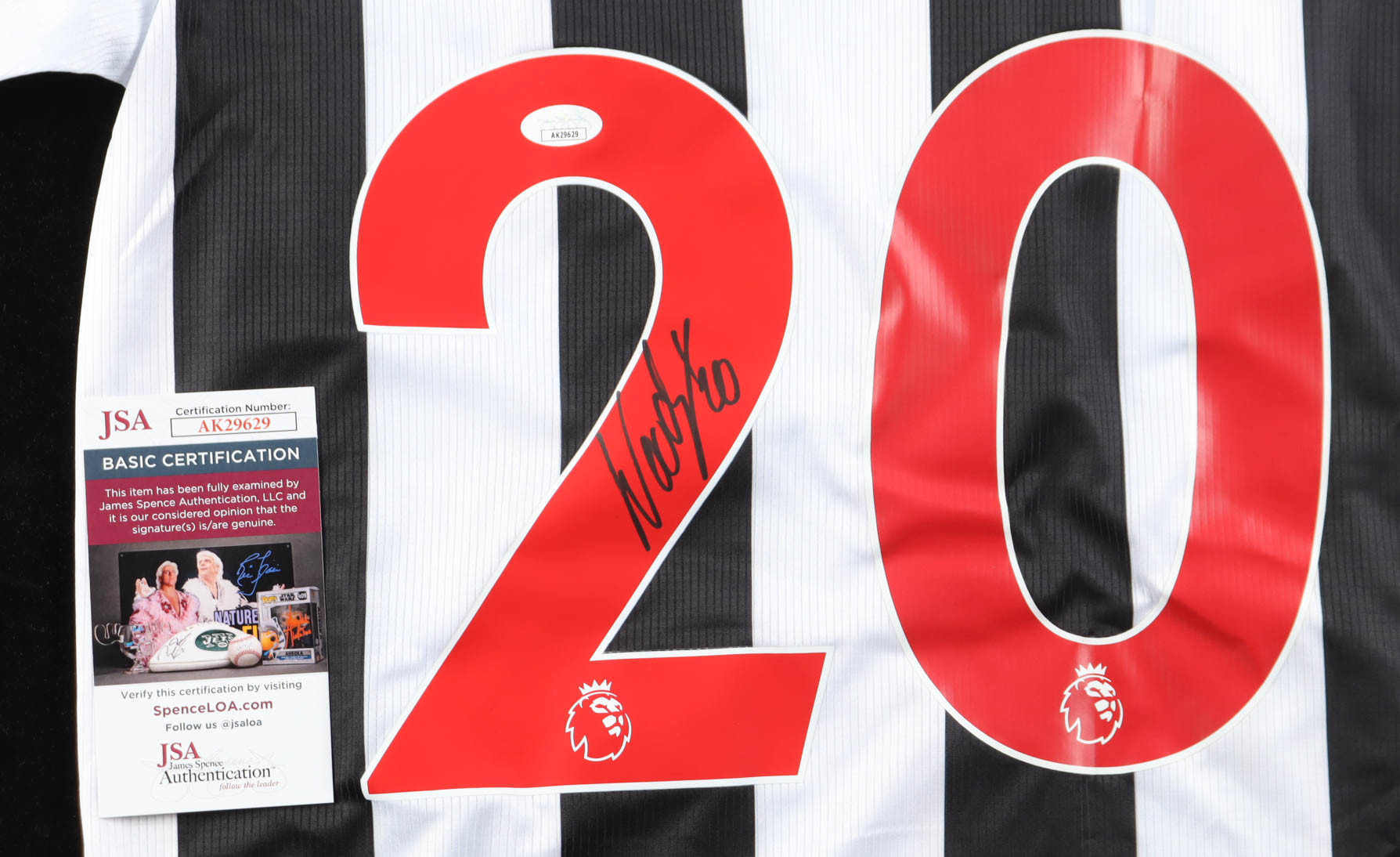 Chris Wood Signed Newcastle United F.C. Castore Authentic Jersey (JSA) at PristineAuction.com Chris Wood Signed Newcastle United F.C. Castore Authentic Jersey (JSA) at PristineAuction.com