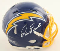 Dan Fouts Signed Chargers Throwback Alternate Speed Mini Helmet (Schwartz) at PristineAuction.com