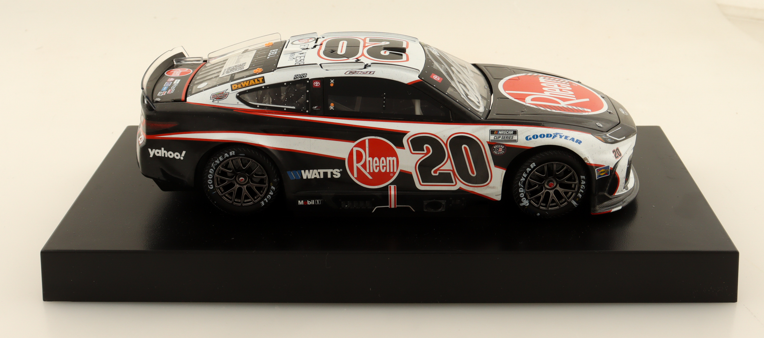 Christopher Bell Signed 2024 #20 Rheem New Hampshire Win Camry | 1:24 Diecast Car (Bell COA) at PristineAuction.com Christopher Bell Signed 2024 #20 Rheem New Hampshire Win Camry | 1:24 Diecast Car (Bell COA) at PristineAuction.com