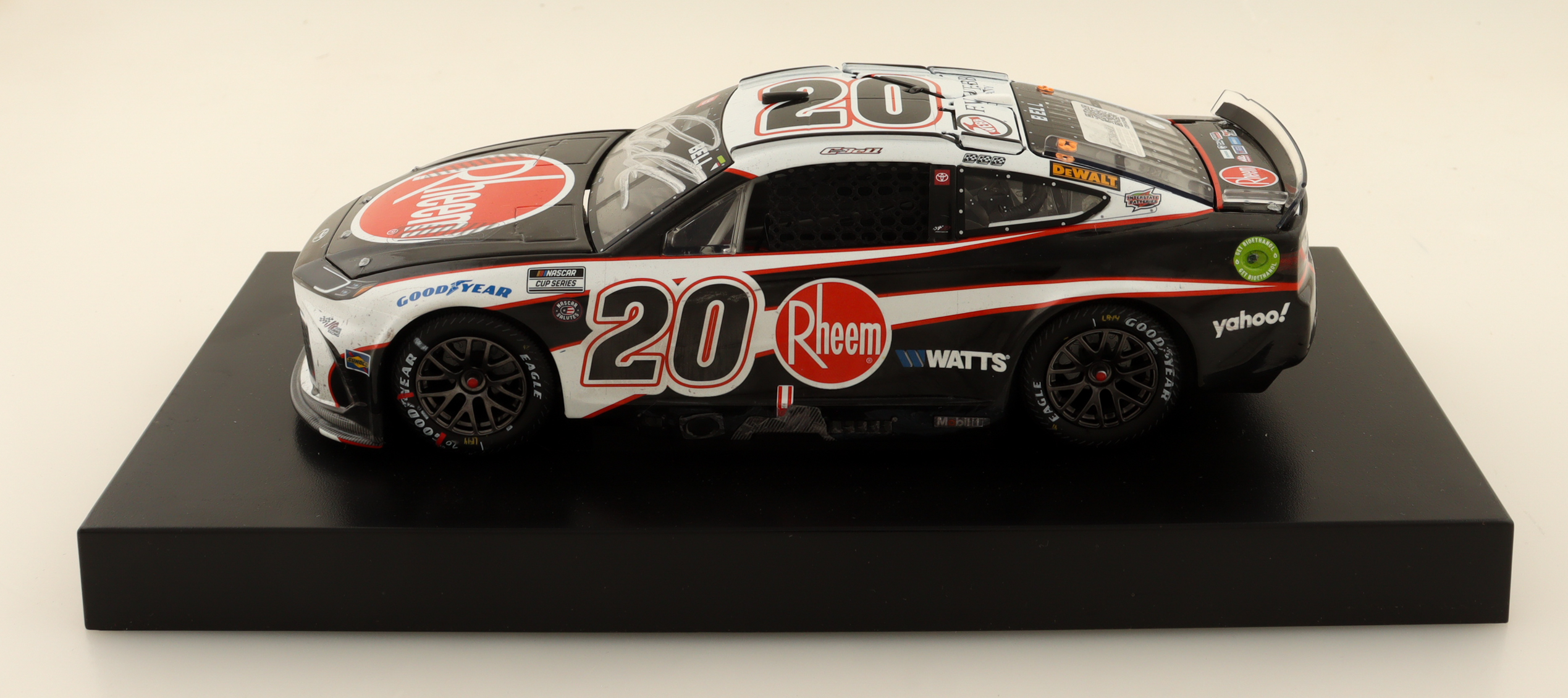 Christopher Bell Signed 2024 #20 Rheem New Hampshire Win Camry | 1:24 Diecast Car (Bell COA) at PristineAuction.com Christopher Bell Signed 2024 #20 Rheem New Hampshire Win Camry | 1:24 Diecast Car (Bell COA) at PristineAuction.com
