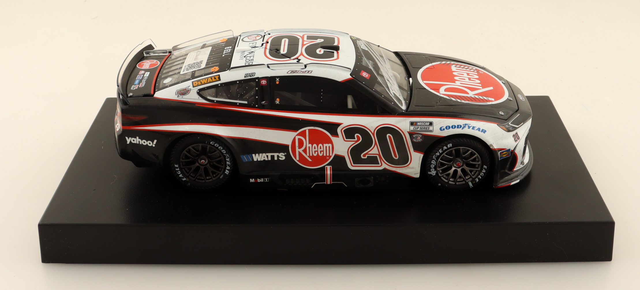 Christopher Bell Signed 2024 #20 Rheem New Hampshire Win Camry | 1:24 Diecast Car (Bell COA) at PristineAuction.com Christopher Bell Signed 2024 #20 Rheem New Hampshire Win Camry | 1:24 Diecast Car (Bell COA) at PristineAuction.com