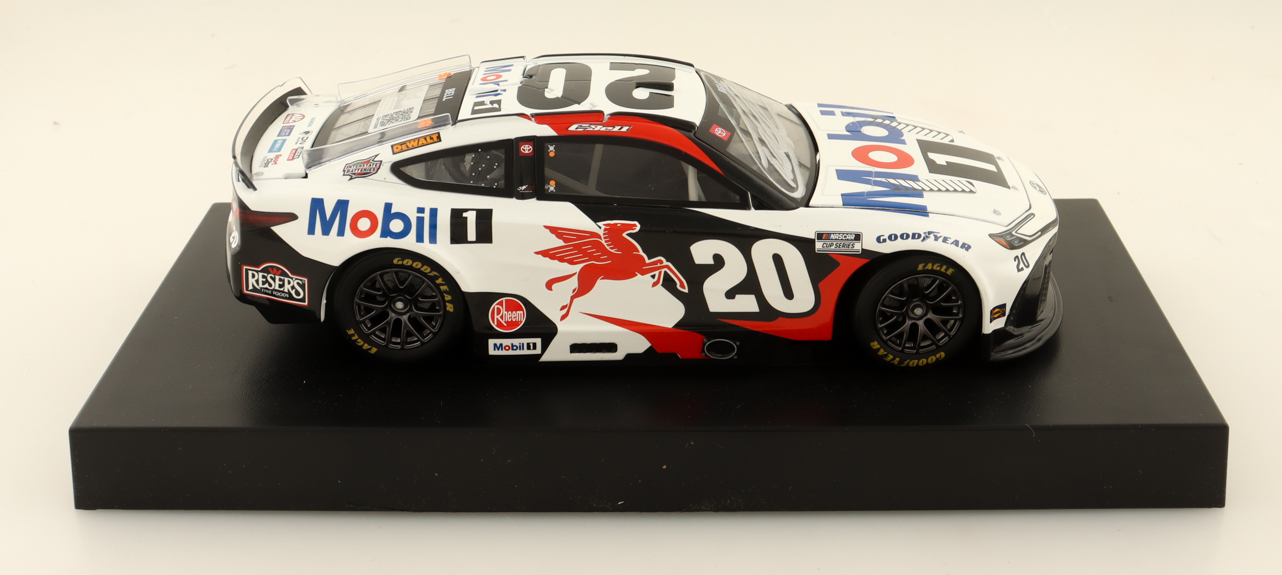 Christopher Bell Signed 2025 #20 Mobil 1 Camry | 1:24 Diecast Car (Bell COA) at PristineAuction.com Christopher Bell Signed 2025 #20 Mobil 1 Camry | 1:24 Diecast Car (Bell COA) at PristineAuction.com