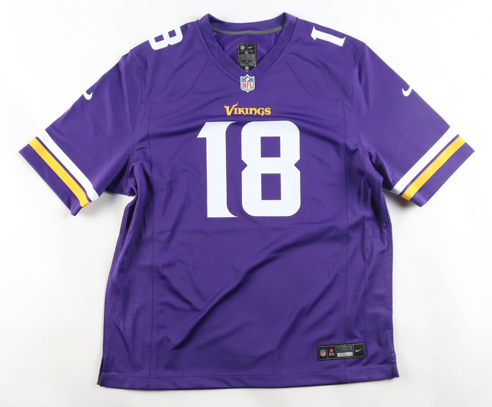 Justin Jefferson Signed Vikings Nike Authentic Jersey (Beckett) at PristineAuction.com Justin Jefferson Signed Vikings Nike Authentic Jersey (Beckett) at PristineAuction.com