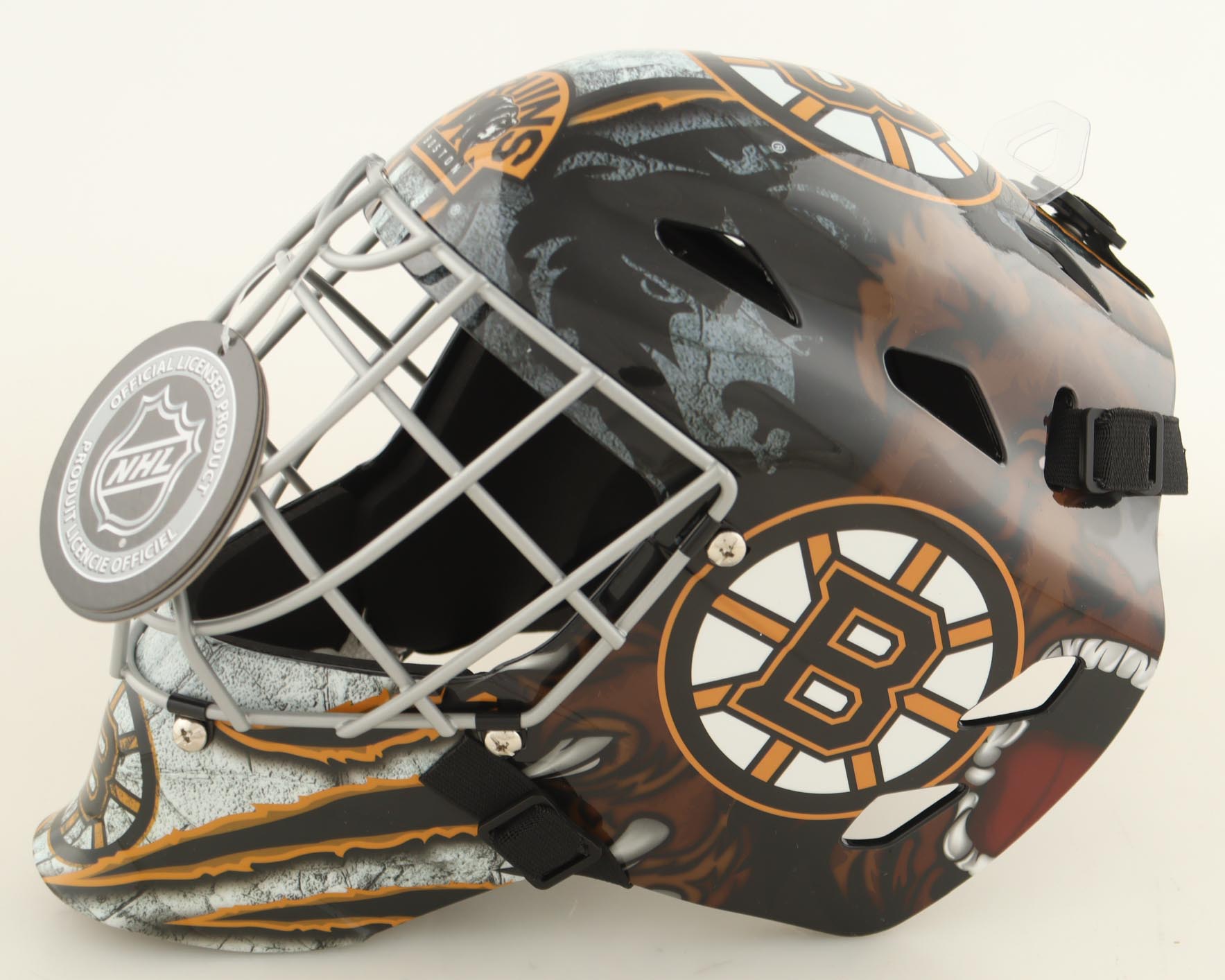 Gerry Cheevers Signed Hockey Goalie Mask Inscribed "HOF 85" (Schwartz) at PristineAuction.com Gerry Cheevers Signed Hockey Goalie Mask Inscribed "HOF 85" (Schwartz) at PristineAuction.com