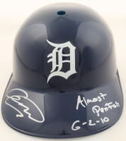 Armando Galarraga Signed Tigers Full-Size Batting Helmet Inscribed "Almost Perfect 6-2-10" (Schwartz) at PristineAuction.com