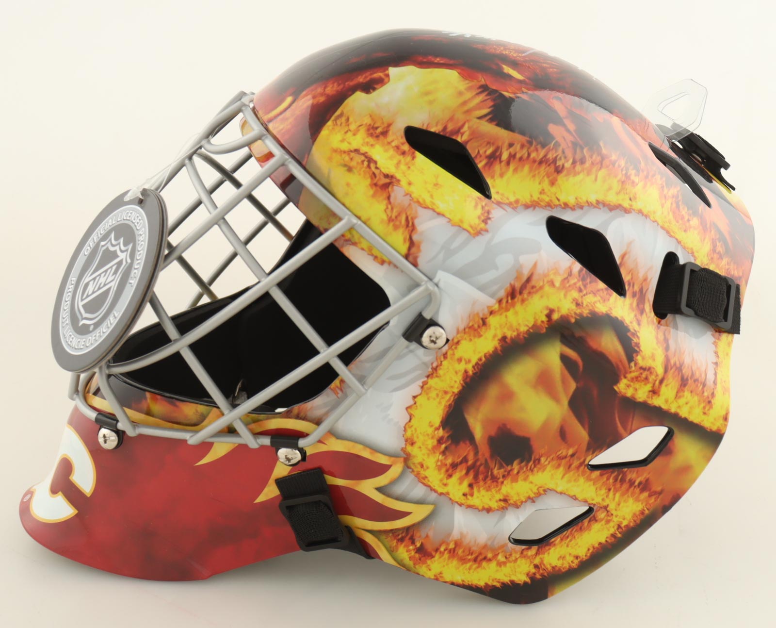 Mike Vernon Signed Hockey Goalie Mask Inscribed "HOF 2023" (Schwartz) at PristineAuction.com Mike Vernon Signed Hockey Goalie Mask Inscribed "HOF 2023" (Schwartz) at PristineAuction.com