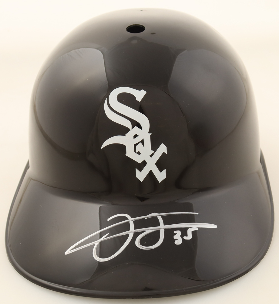 Frank Thomas Signed White Sox Full-Size Batting Helmet (Schwartz) at PristineAuction.com Frank Thomas Signed White Sox Full-Size Batting Helmet (Schwartz) at PristineAuction.com
