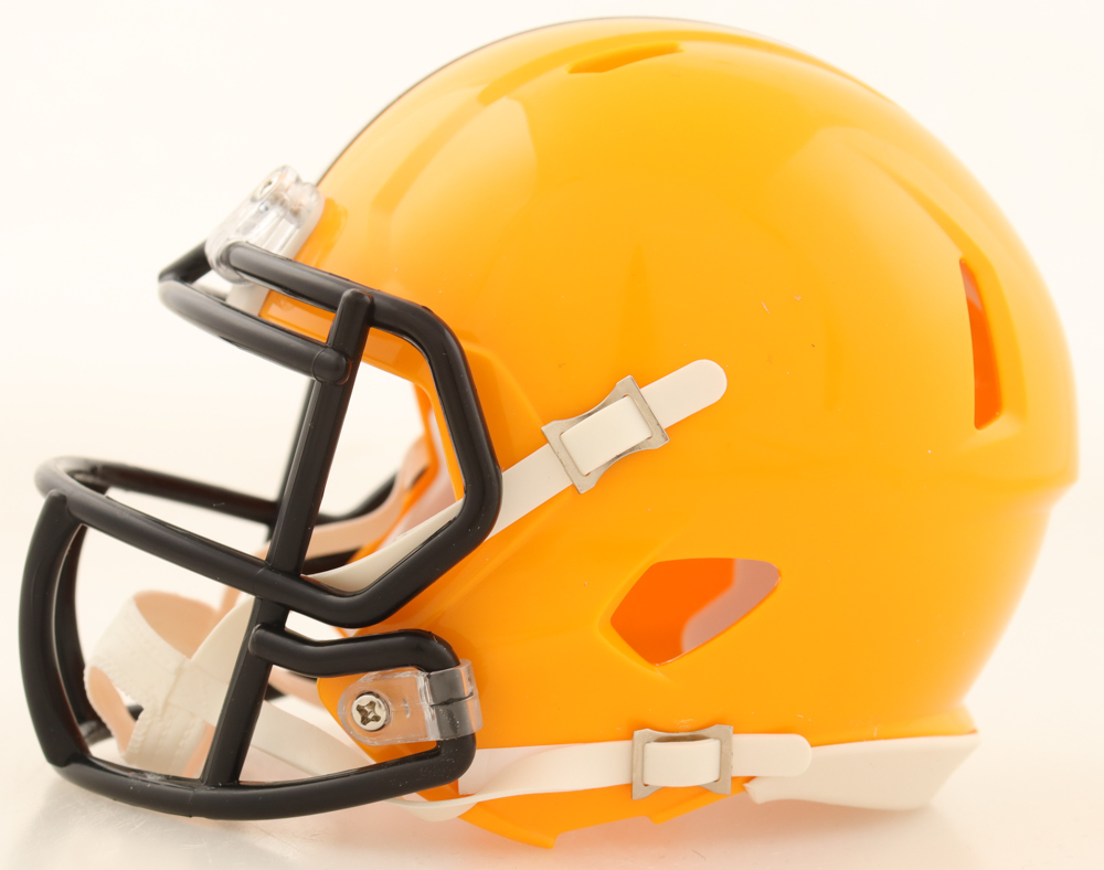 Terry Bradshaw Signed Steelers Speed Mini Helmet (Bradshaw) at PristineAuction.com Terry Bradshaw Signed Steelers Speed Mini Helmet (Bradshaw) at PristineAuction.com