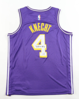 Dalton Knecht Signed Lakers Jordan Authentic Jersey (JSA) at PristineAuction.com