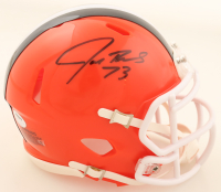 Joe Thomas Signed Browns Speed Mini Helmet (Schwartz) at PristineAuction.com