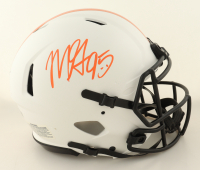 Myles Garrett Signed Browns Full-Size Authentic On-Field Lunar Eclipse Alternate Speed Helmet (Beckett) at PristineAuction.com