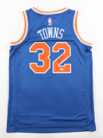 Karl-Anthony Towns Signed Knicks Nike Authentic Jersey (JSA) at PristineAuction.com
